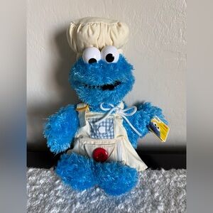 Sesame Street Plush Teach Me Cookie Monster NWT